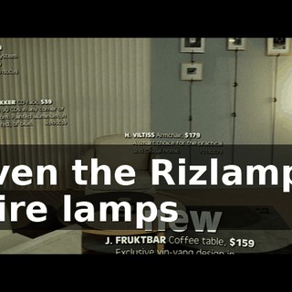 Even the Rizlampa wire lamps