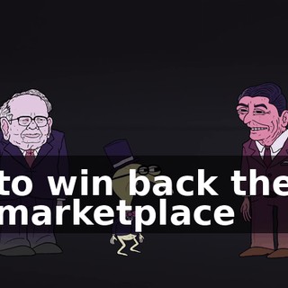 to win back the marketplace