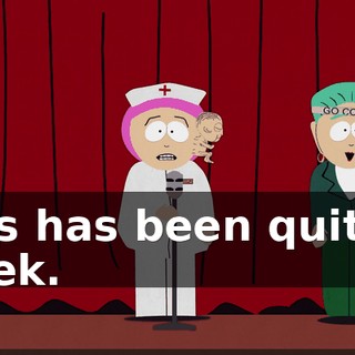 This has been quite a week.
