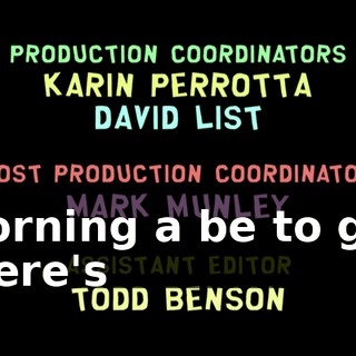 ♪ Morning a be to got there's ♪