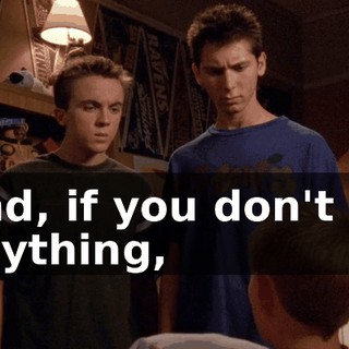 And, if you don't do anything,