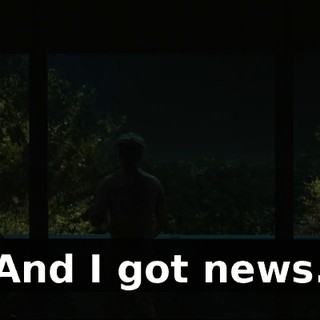 And I got news.