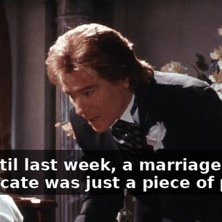 Up until last week, a marriage certificate was just a piece of paper.