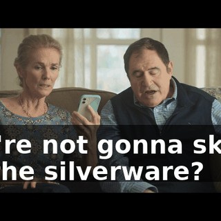 You're not gonna skimp on the silverware?