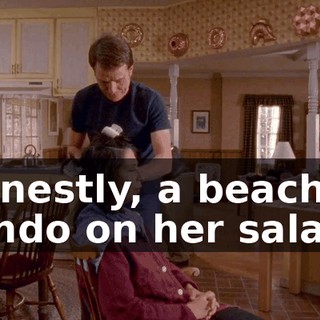 Honestly, a beach condo on her salary.
