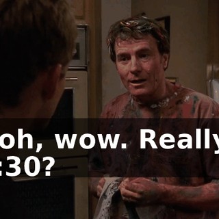 Ooh, wow. Really? 5:30?