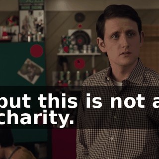 but this is not a charity.