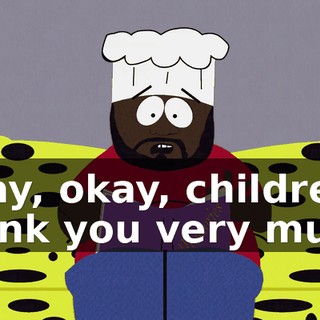Okay, okay, children, thank you very much.