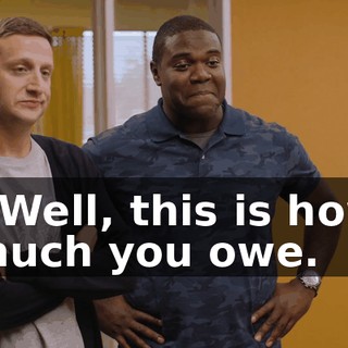 - Well, this is how much you owe.