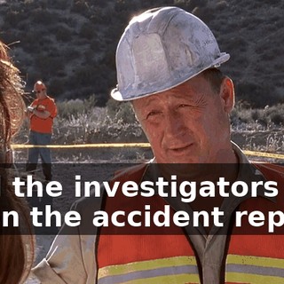 until the investigators sign off on the accident report.