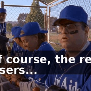 Of course, the real losers...