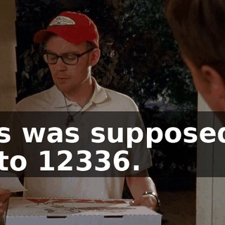 This was supposed to go to 12336.