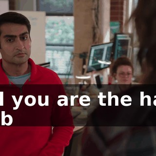 And you are the hairy Arab