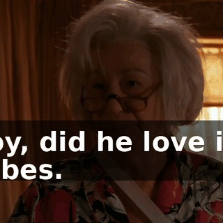 Boy, did he love ice cubes.