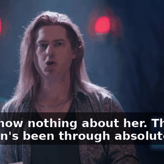 You know nothing about her. This woman's been through absolute hell.