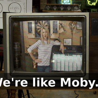 We're like Moby...
