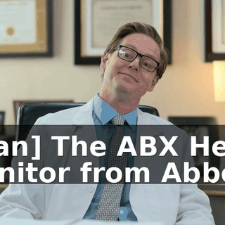 [man] The ABX Heart Monitor from Abbott