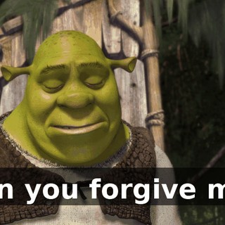 Can you forgive me?