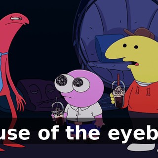 Cause of the eyeball.