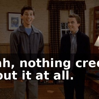 Yeah, nothing creepy about it at all.