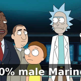 100% male Marines!