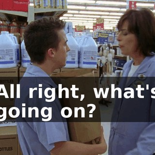 All right, what's going on?