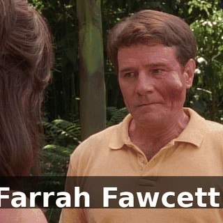 Farrah Fawcett.