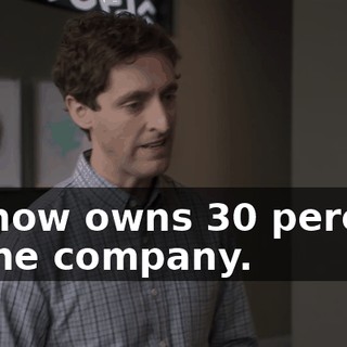 He now owns 30 percent of the company.
