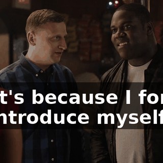 That's because I forgot to introduce myself.