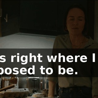 I was right where I was supposed to be.
