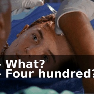 - What? - Four hundred?