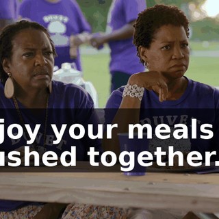 Enjoy your meals all mushed together.
