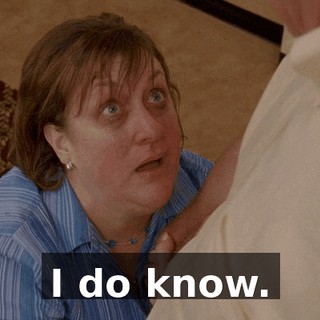 I do know.