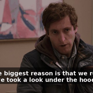 But the biggest reason is that we realized once we took a look under the hood,
