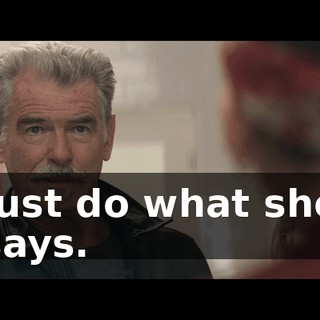 Just do what she says.