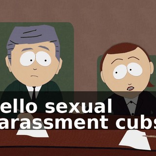 Hello sexual harassment cubs!