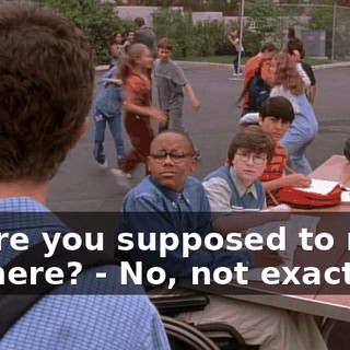 - Were you supposed to meet her here? - No, not exactly.