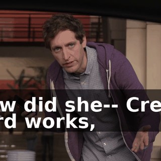 How did she-- Credit card works,