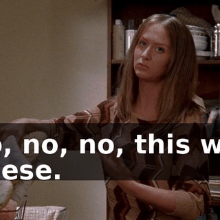 No, no, no, this was Reese.