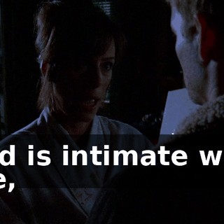 and is intimate with me,