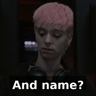 And name?