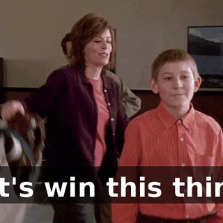 Let's win this thing.
