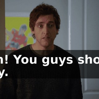 Nah! You guys should stay.