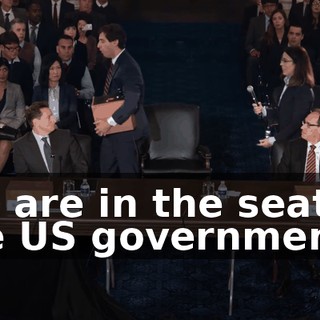 We are in the seat of the US government,