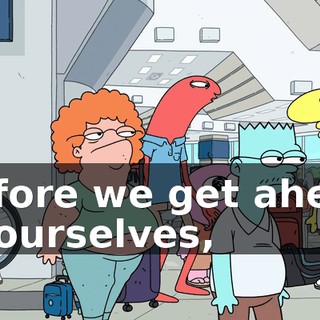 Before we get ahead of ourselves,