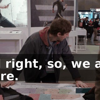 All right, so, we are here.