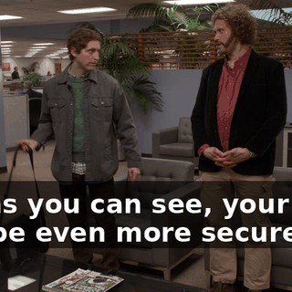 So, as you can see, your data will be even more secure,