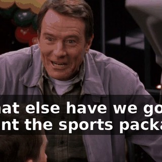 - What else have we got? - Want the sports package?