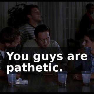 You guys are pathetic.