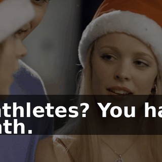 Mathletes? You hate math.